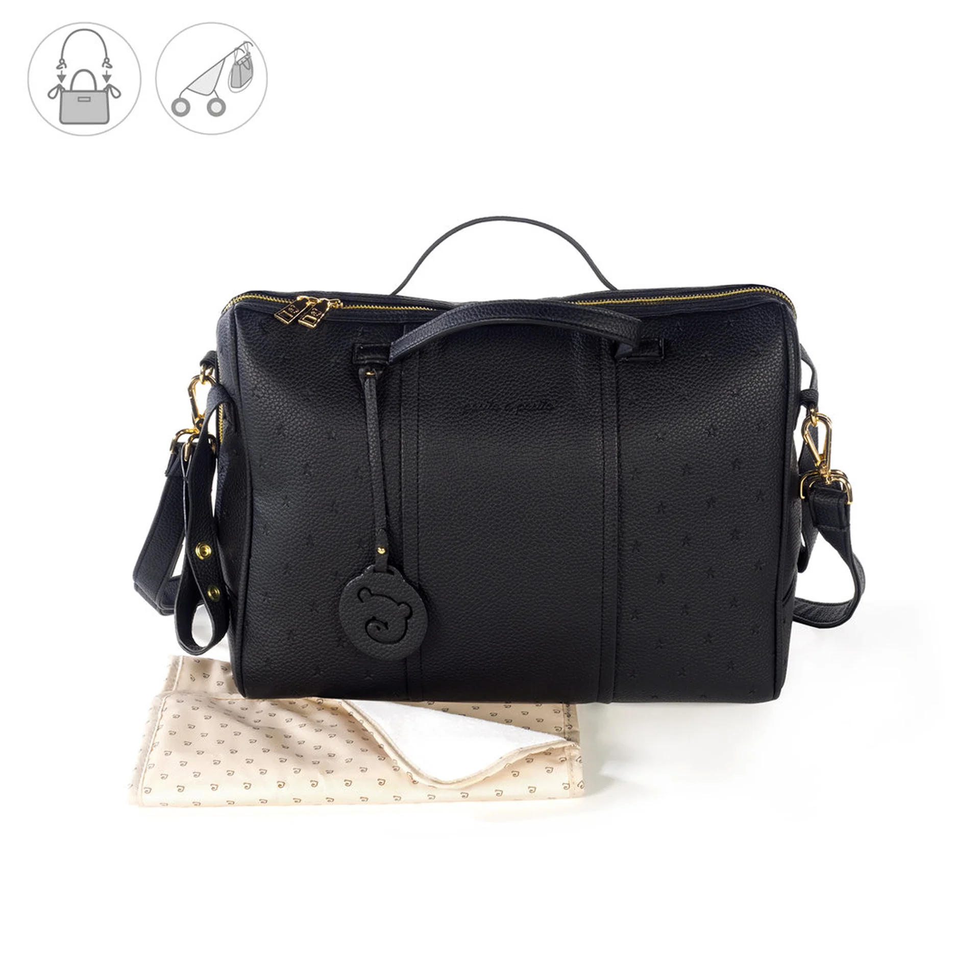 Pasito a Pasito Mala Muda Fraldas London Black