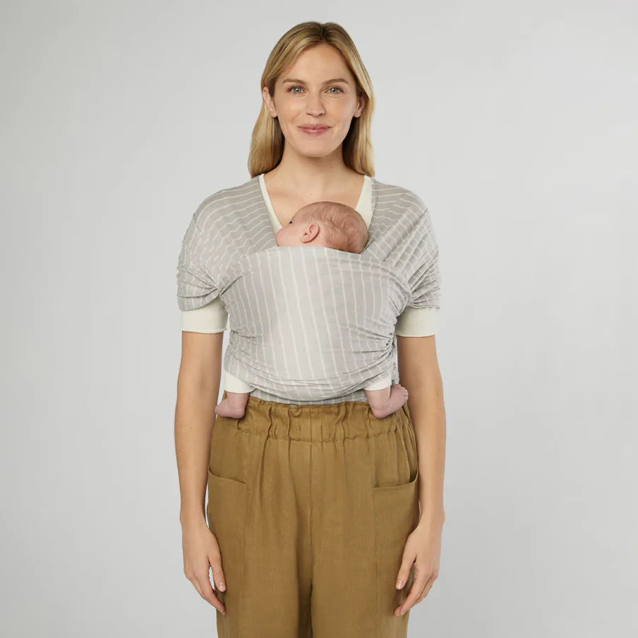 Ergobaby Pano Aura Sustentável Grey Stripes