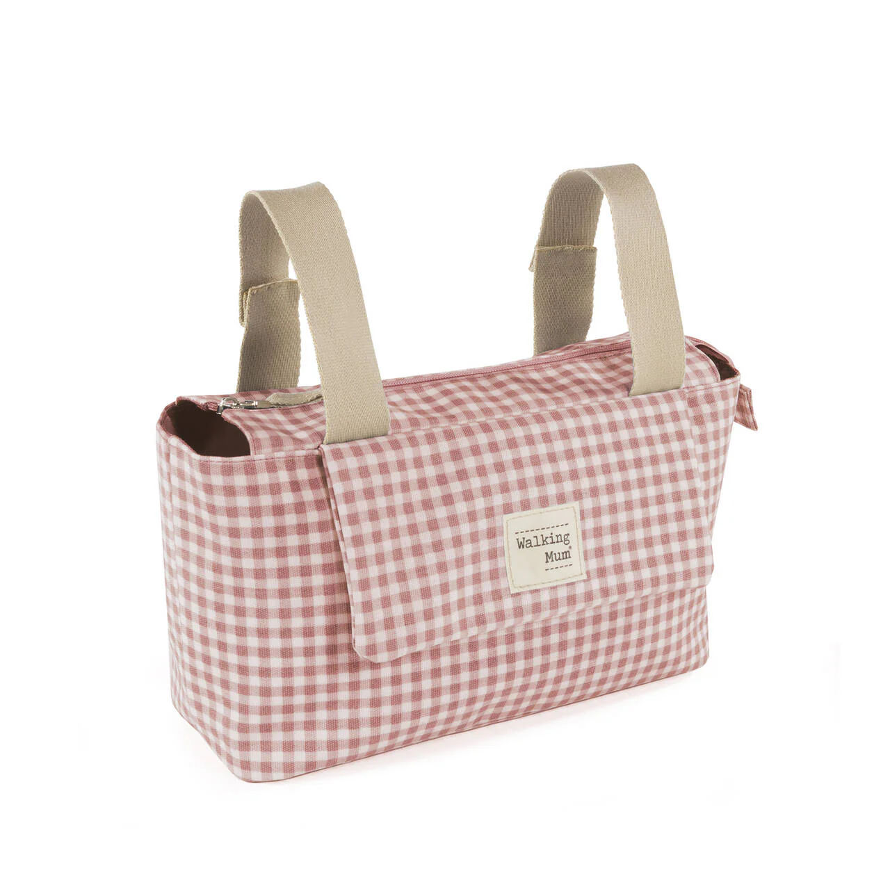 Walking mum organizador i love vichy rosa